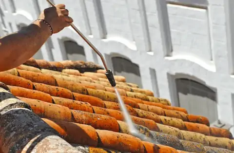 Nettoyage de toitures - Loctudy